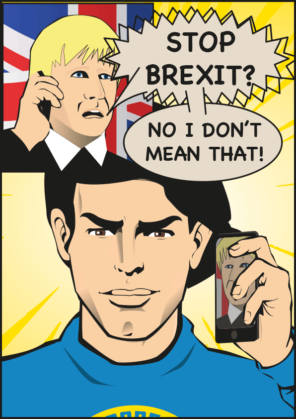 Captain Euro TALKS BREXIT with Theresa May